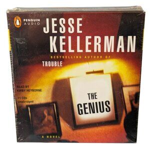 Jesse Kellerman "The Genius" Audiobook 11 CDs Unabridged Read By Kirby Heyborne